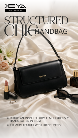 Structured Chic Leather Bag
